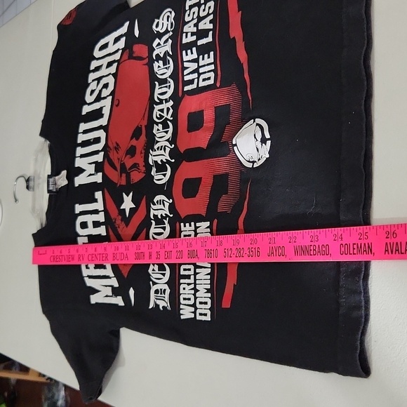 Metal Mulisha Mens Shirt Size S World Wide Domination Black - Picture 6 of 8